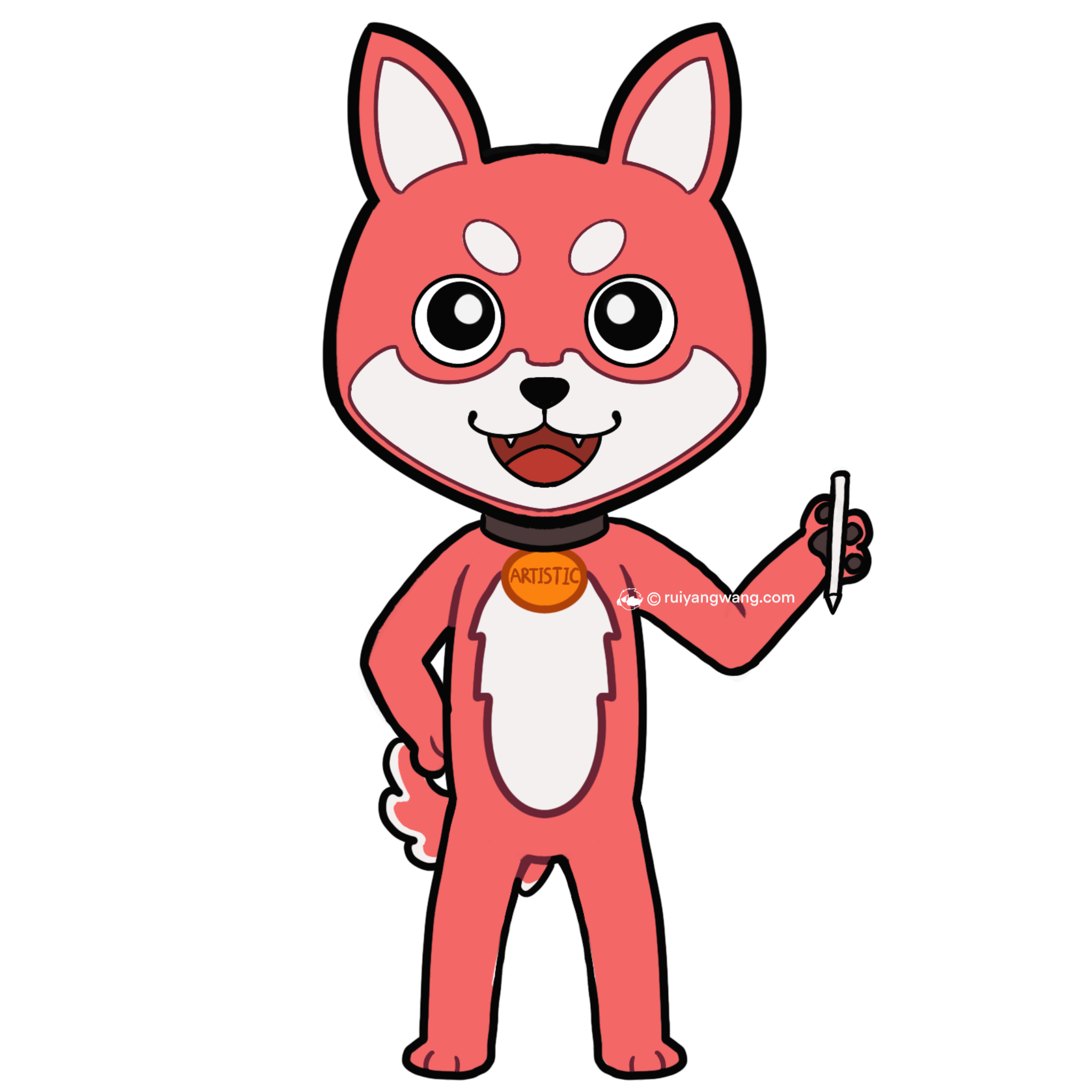 Artistic Alley Mascot